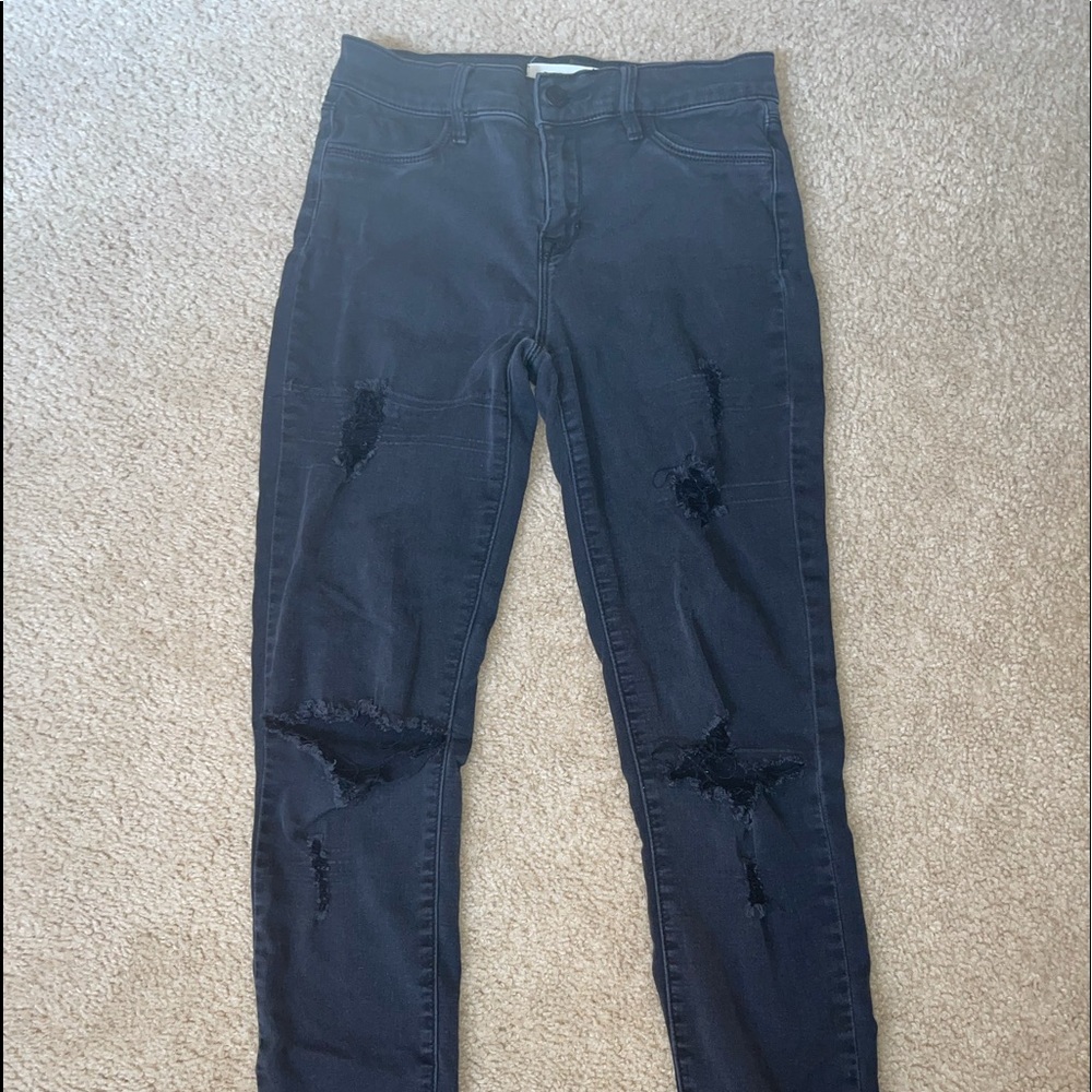Black Ripped Jeans